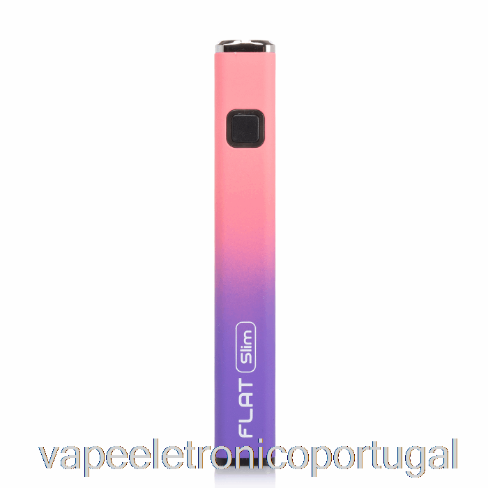 Vape Eletrônico Yocan Flat Slim 350mah Bateria Roxo Rosa